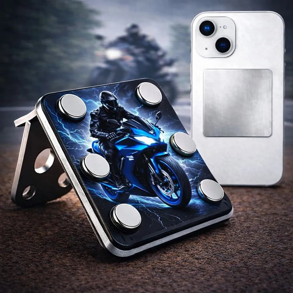 Suporte Celular Moto Magnetico Ima Extra Forte Motoboy Gps