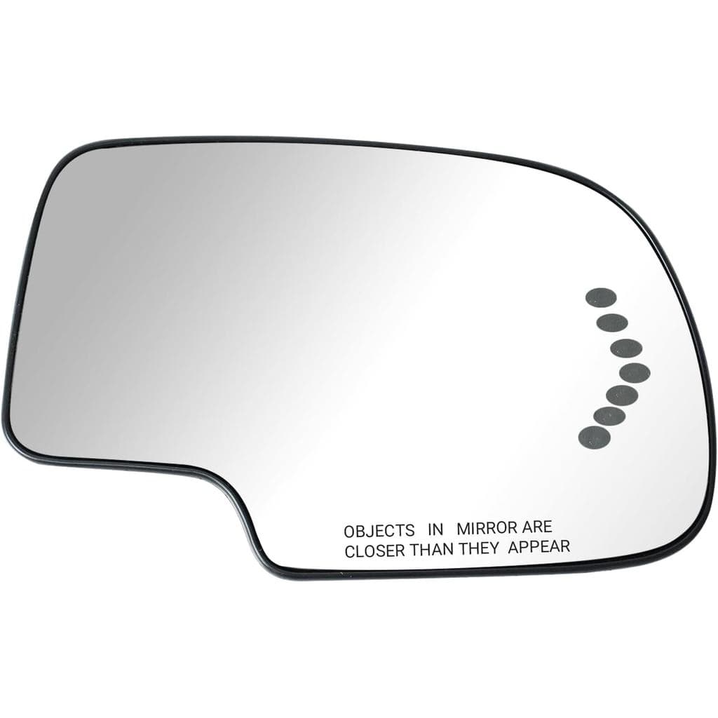 2003-2007 Para Chevrolet Silverado - Vidro do Espelho Retrovisor Externo - Substituição Aquecida para Tahoe/Suburban/Esc