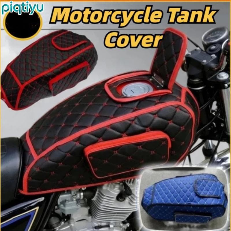 Capa De Almofada Para Tanque De Combustível De Motocicleta PIQTI Protetor Solar À Prova D'água E Resistente A Arranhões