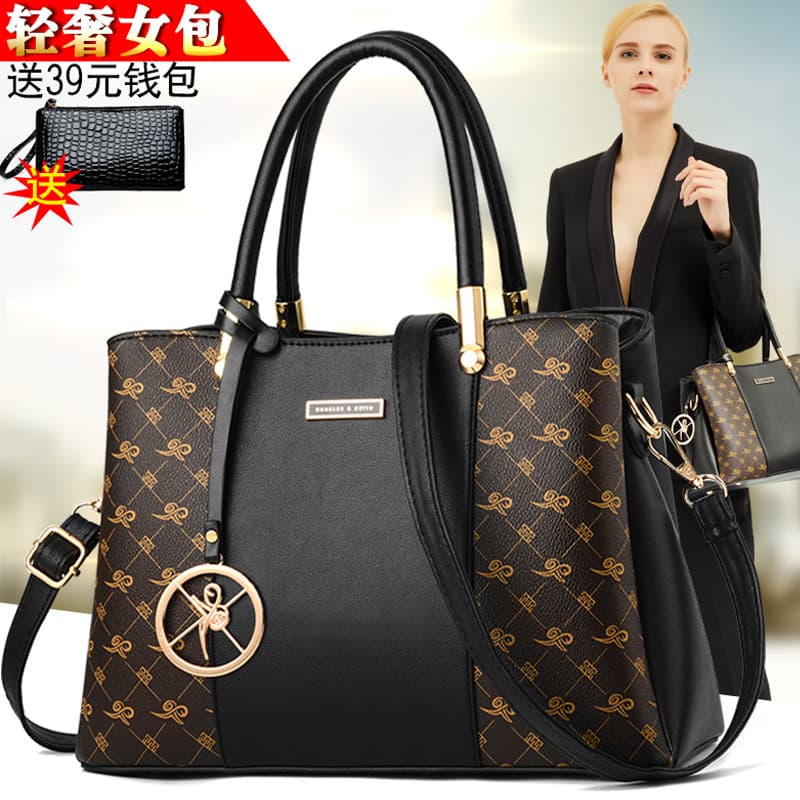 Bolsa feminina 2026 novo estilo na moda bolsa atmosférica grande capacidade All-Match saco do mensageiro grande saco pri