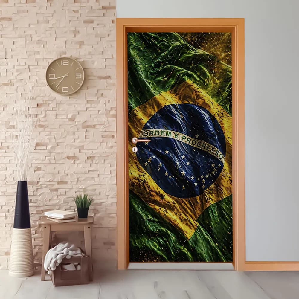 Capa De Porta Bandeira Do Brasil Copa 2026 Hexa