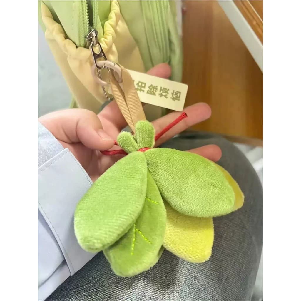 [Paipai Remover Mau Sorte] Remover Mau Dedicado Pingente de Folha de Toranja Vovô Não Faça Chá Mesmo Estilo Ornamento de
