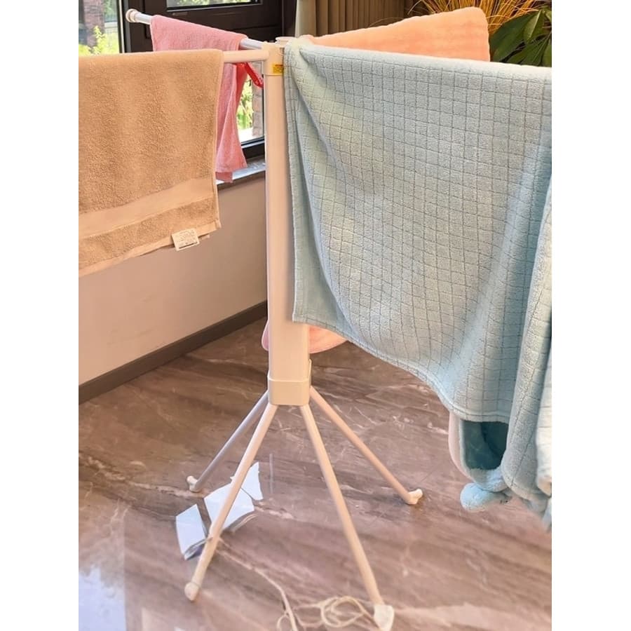 Polvo dobrável Rack de secagem varanda piso multifuncional roupas domésticas secagem ferramenta útil interior pequeno po