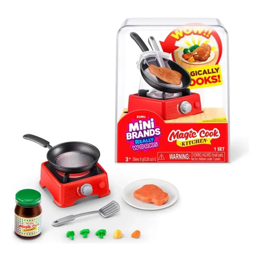Mini Brands Magic Cook Kitchen Frigideira - Zuru DO