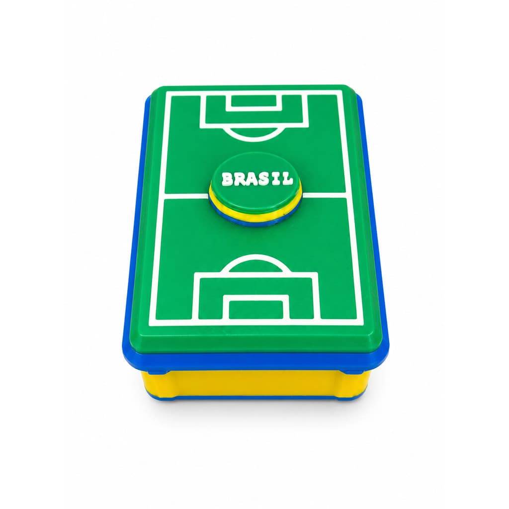 Caixinha Porta Figurinhas Copa 2026 3D Proteção Organização