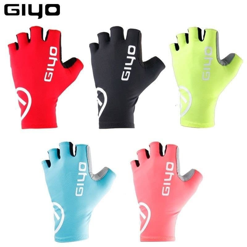 Giyo Luva De Meio Dedo Respirável Antiderrapante Para Ciclismo Luvas De Gel De Ciclismo Unissex
