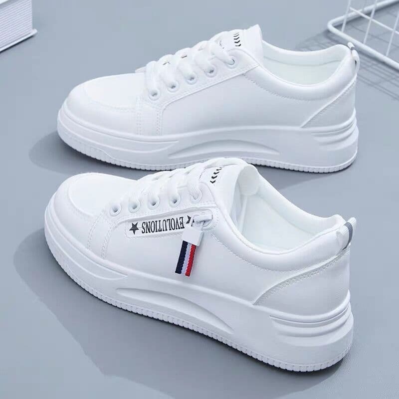 All-Match tênis casuais aumento interno sapatos brancos sapatos femininos 2024 novo estilo primavera verão sapatos femin