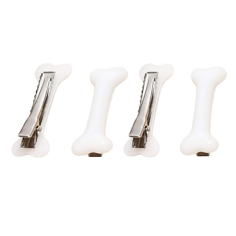 Presilha de cabelo simples em formato de, e fofa para meninas, presilha de bico de pato criativa e versátil, a