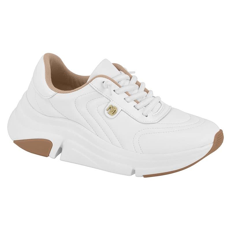 Tênis Feminino Casual Com Cadarço Elástico Tênis Calce Fácil Ultraconforto Tênis Modare Original