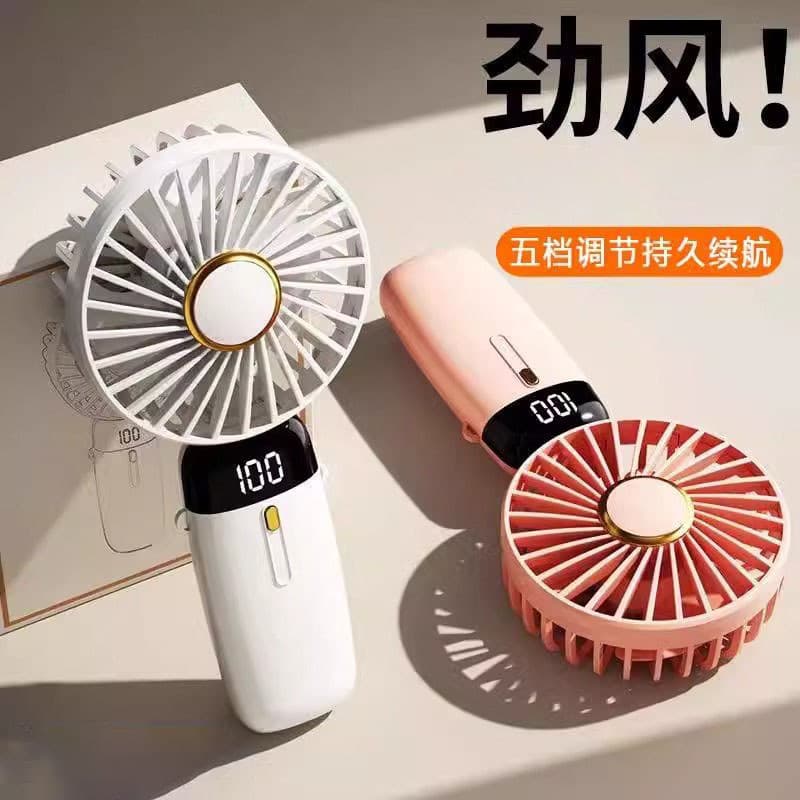 Ventilador pequeno portátil usb recarregável Mini portátil dormitório estudantil ventilador elétrico de mesa alto vento