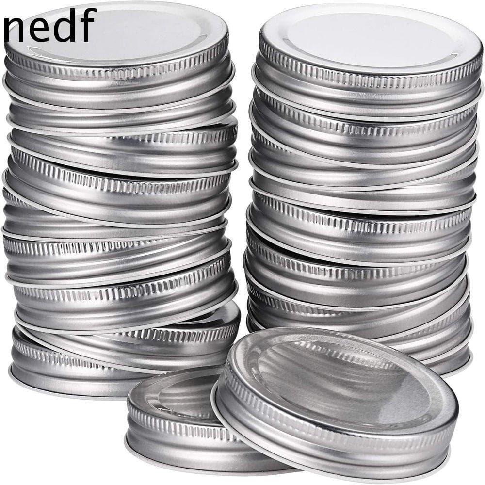 NEDFS 20 Tampas De Frasco De Pedreiro , Anéis De Substituição Resistentes À Ferrugem Tipo Dividido , Conservas De Boca R