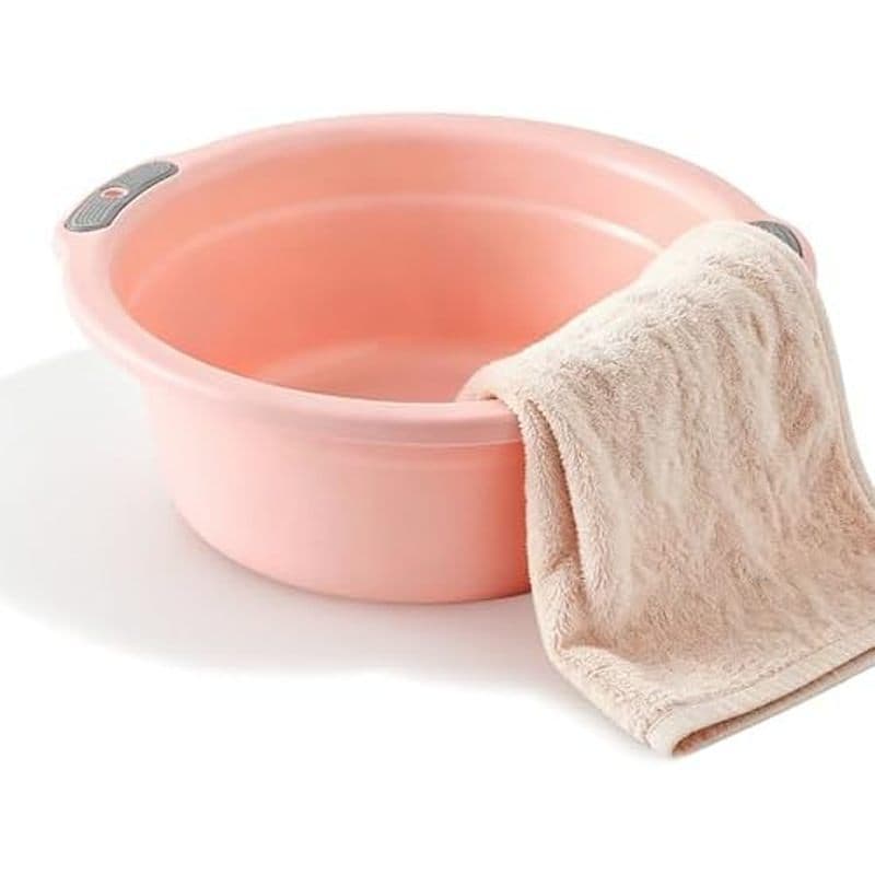 Lavatório Com Alça Multiuso Pinkética Sink Home FaceBasin Clean Tendicia Plástico Duplo
