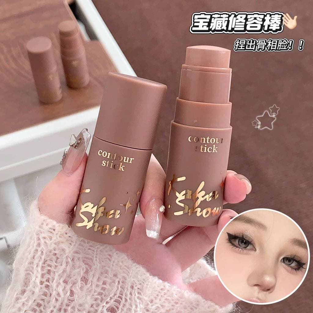 Fase óssea tridimensional da mãe!Foco macio escultura contorno iluminador Facial nariz sombra sombra silhueta sombra mul