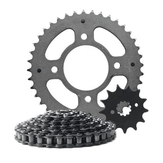 Kit Relacao CB 250 Twister Smartfox Com Retentor Corrente Coroa Pinhao Alta Durabilidade