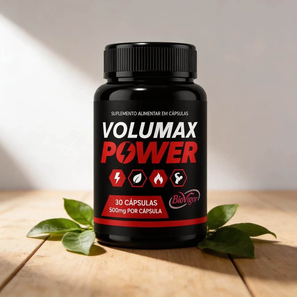 1x Volumax Power 30 Cáps - Fórmula Única - Entrega Rápida