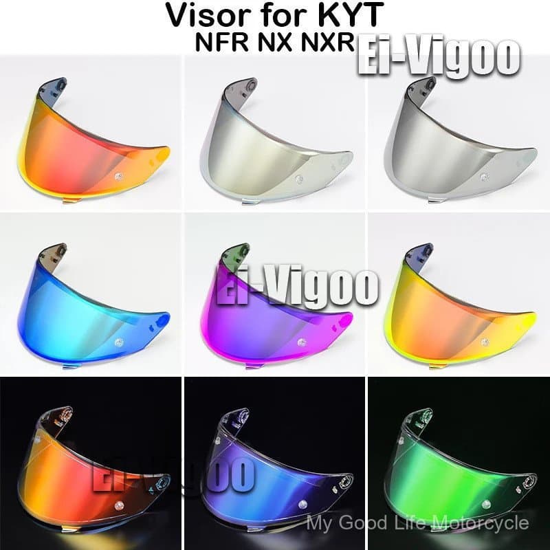 Viseira KYT para Capacete Integral KYT NFR NX, Acessórios para Motocicleta, Viseira Original KYT, Cascos P I47M