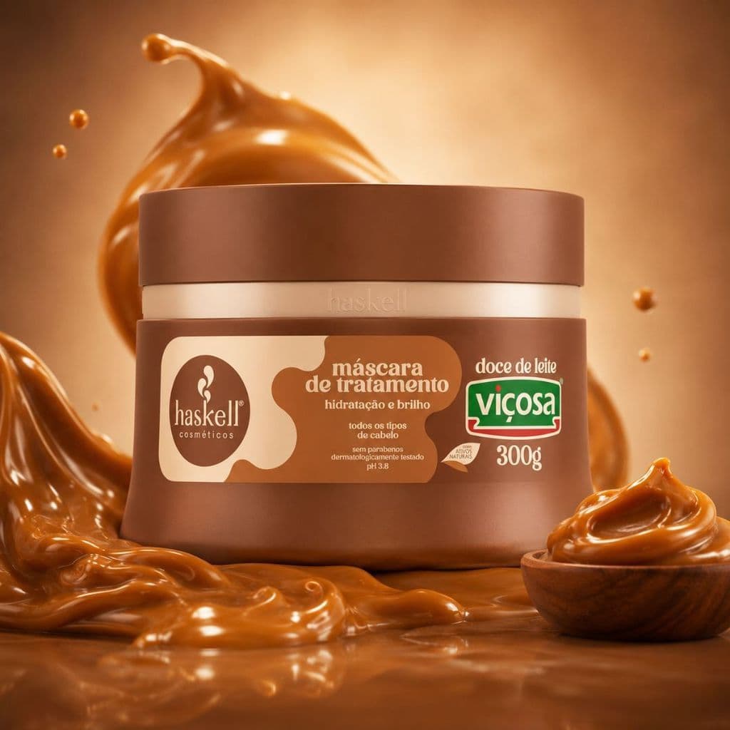 Máscara Haskell Doce de Leite Viçosa – 300g