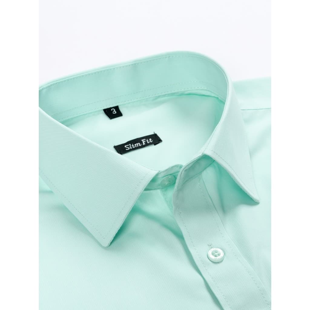 Camisa Masculina de Manga Longa Estilo Social com Listras Finas Corte Perfeito e Tecido Macio