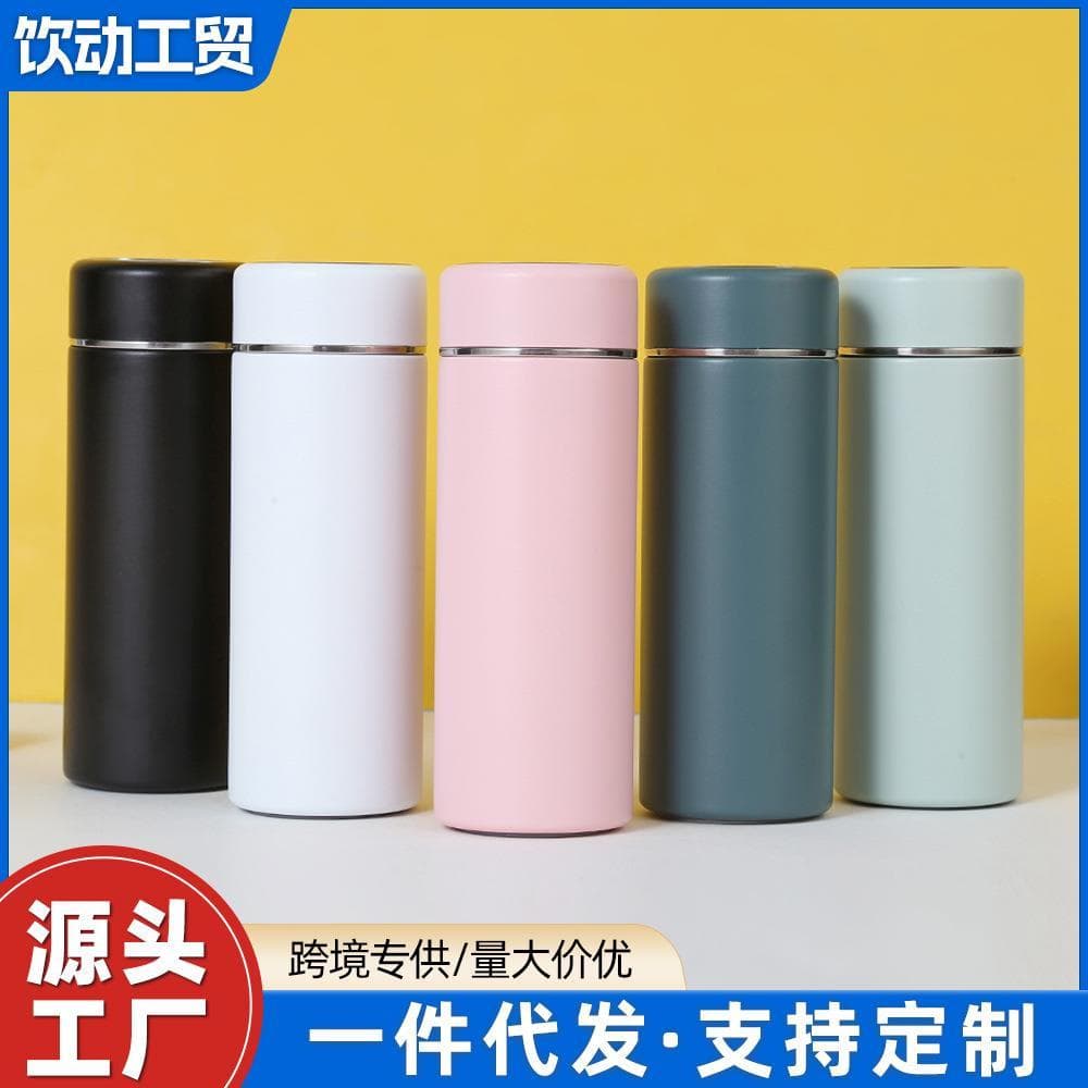 Mini copo térmico feminino de aço inoxidável pequeno portátil bonito copo de água esportes copo de água ao ar livre cicl