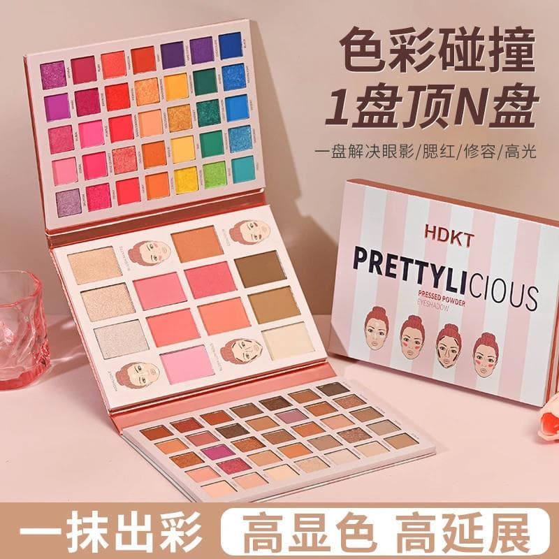 Produto quente novo estilo genuíno!82 cores sombra paleta abrangente perolado fosco diário All-Match cor reparação sombr