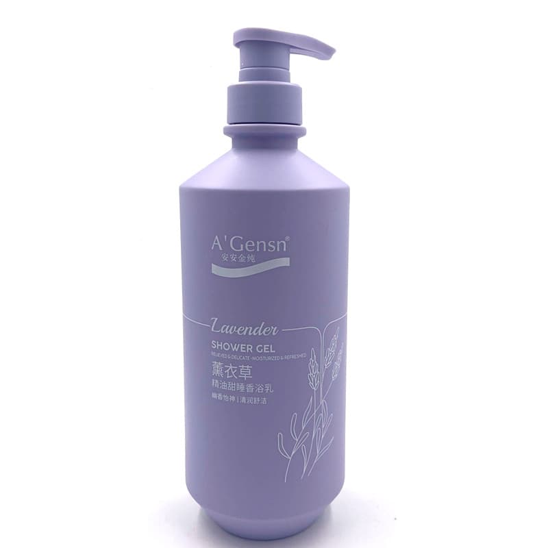 Um óleo essencial de lavanda doce dormir fragrância creme de banho 750ml lavagem corporal lavagem corporal limpeza profu