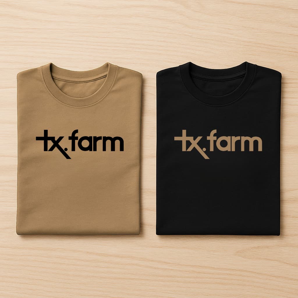 Kit Com 2 Camisetas Tx Farm Masculina 100% Algodão fio 30.1 Lançamento Camisa Blusa Unissex Rodeio Country Varias Cores