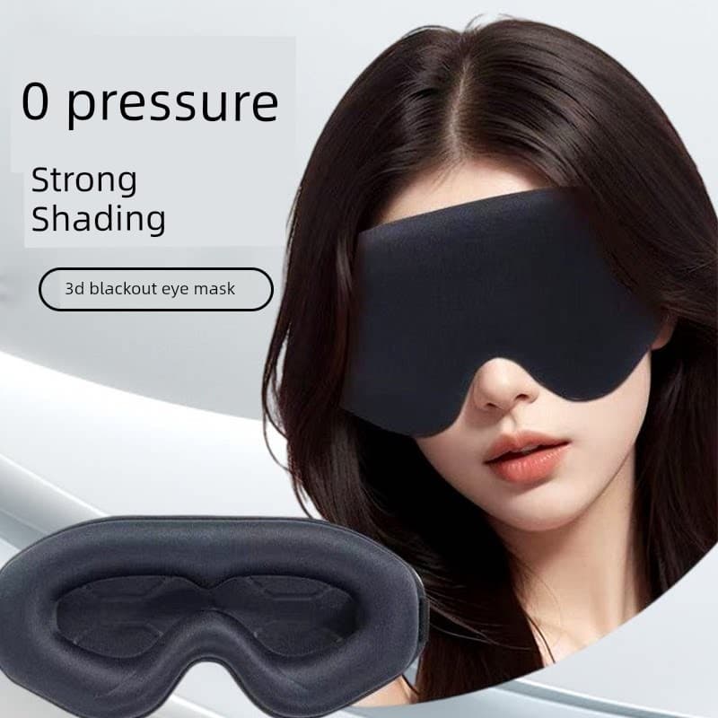 3D tridimensional óculos de dormir cochilo masculino dormir sombreamento proteção para os olhos estudantes dormindo boni