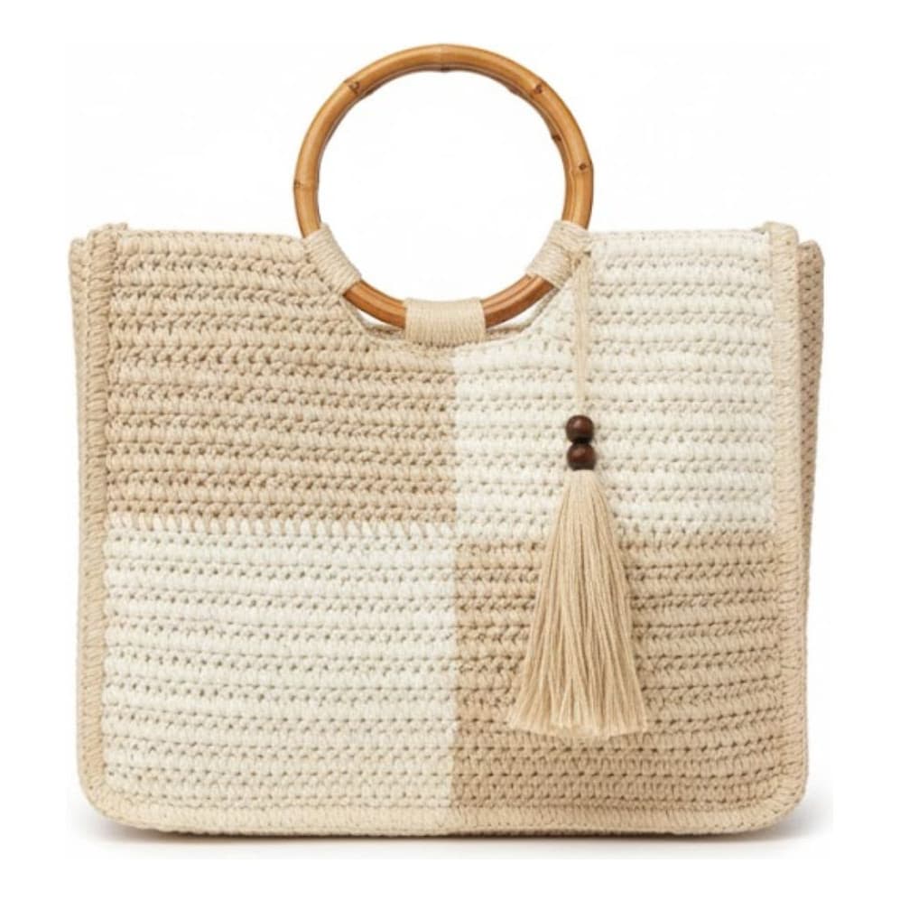 Bolsa Feminina Grande Palha Sintética Praia Verão Reveillon