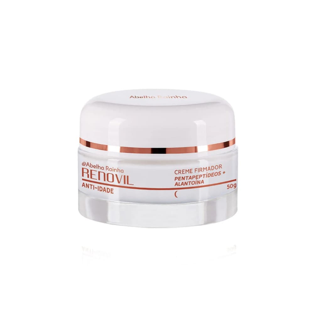 Abelha Rainha Renovil Creme Firmador Antiidade Noite Pentapeptideos+Alantoina - 50g