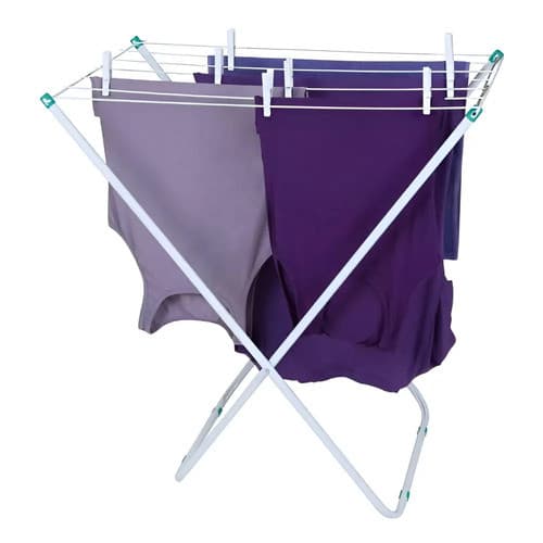 Varal De Chão Slim 6104 Sem Aba Mor Branco