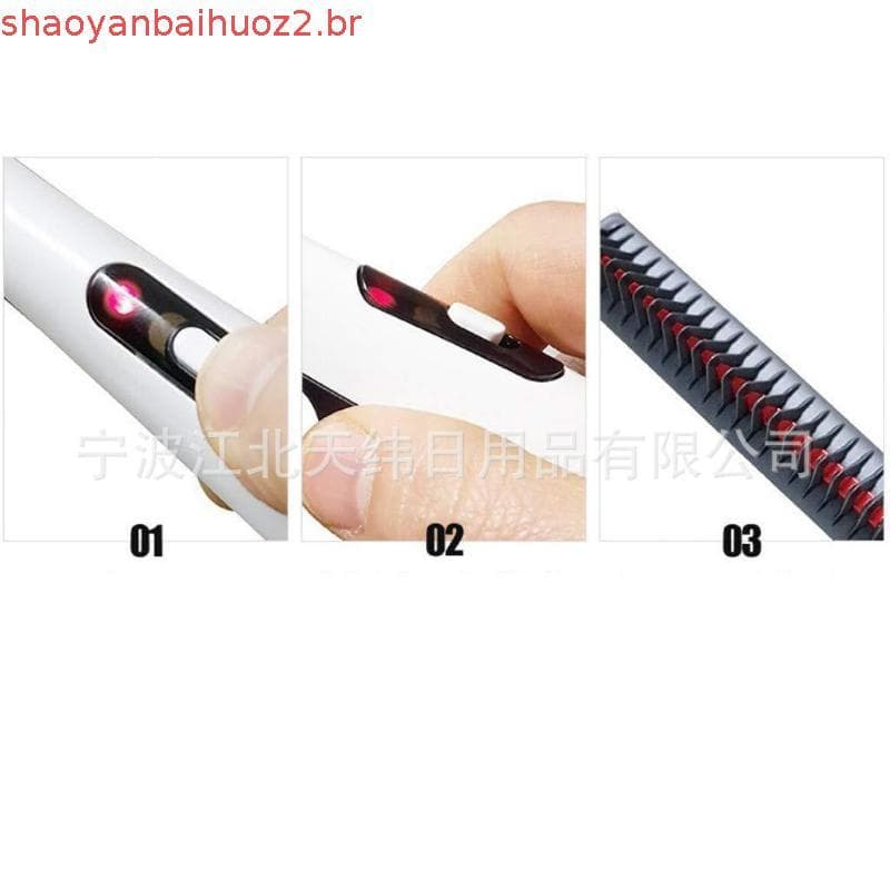 Multifuncional barba volta estilo de cabelo alisamento pente de cabelo alisador de barba cerâmica aquecimento escova de