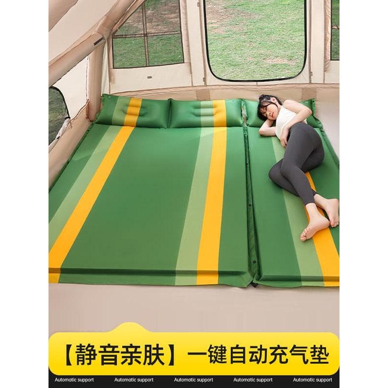 Ártico lobo colchão inflável automático piso ao ar livre tenda acampamento portátil tapete doméstico almoço pausa dormir