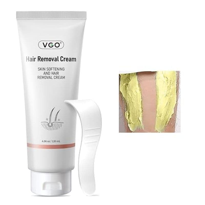 Gel De Biquíni Indolor VGO Para Mulheres & amp ; Homens , Depilação Indesejada Todos Os Tipos De Pele , 120ml/4.06oz