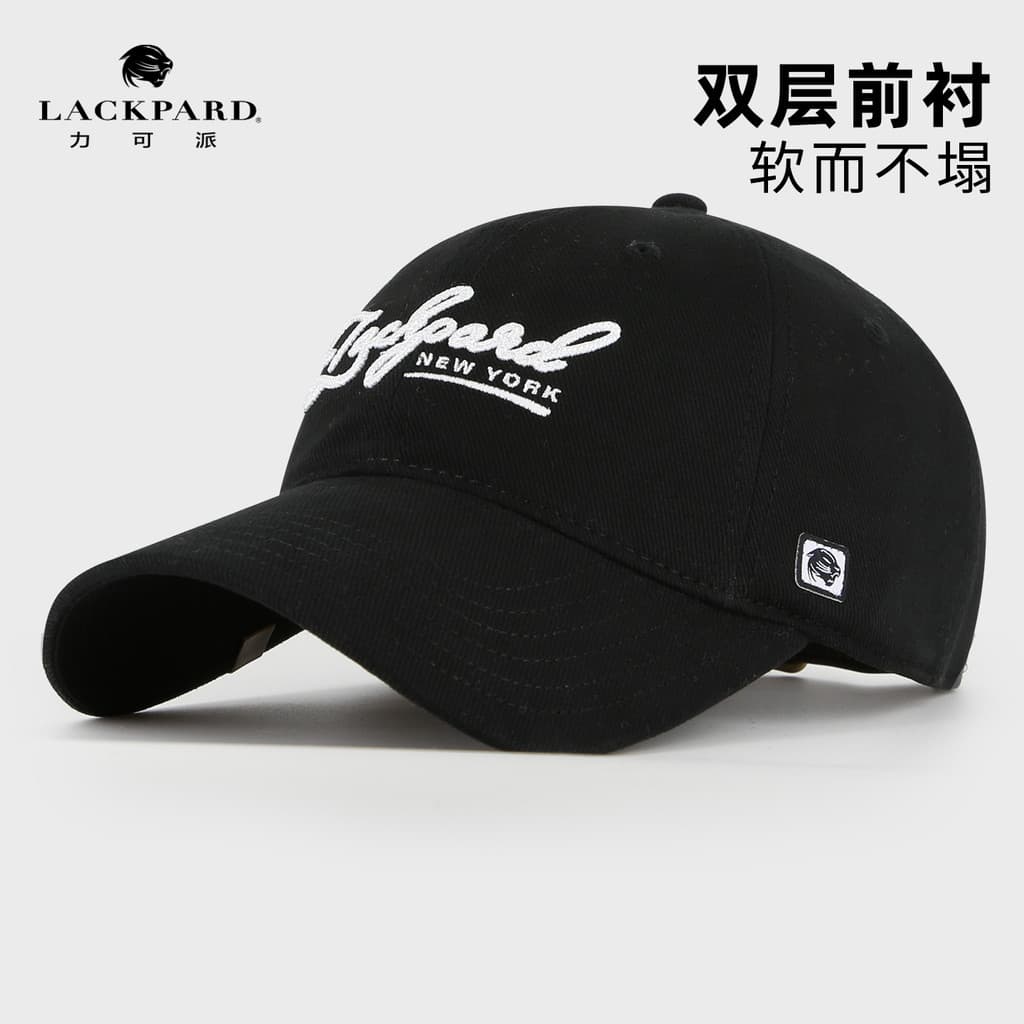 Lackpard chapéu masculino outono inverno novo estilo puro algodão boné macio topo boné de beisebol masculino Casual Ango