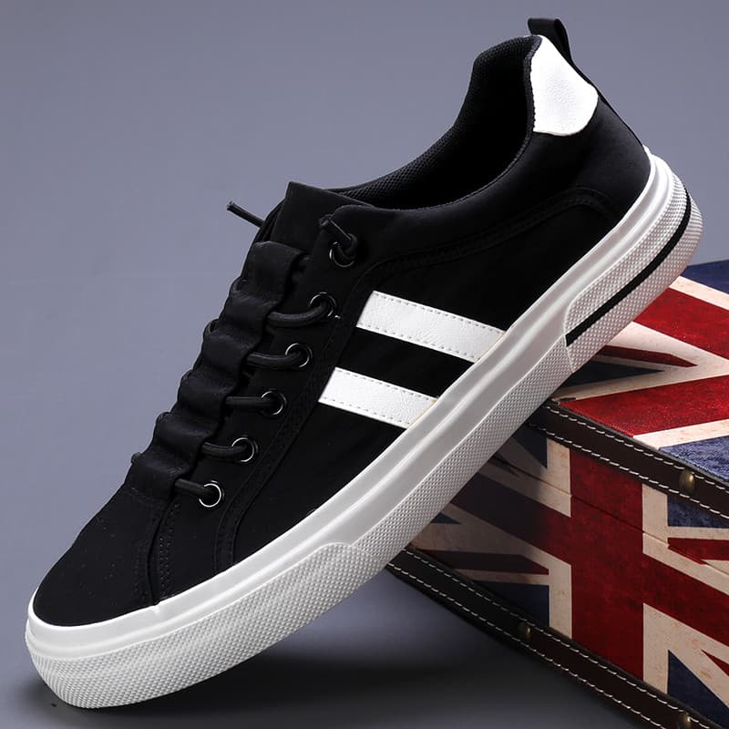 2026 primavera novo estilo sapatos masculinos na moda versão coreana All-Match sapatos de lona estilo Popular moda sapat