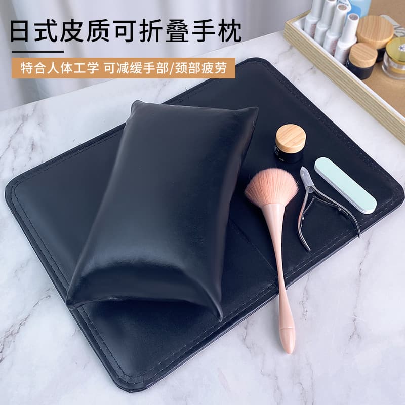 Conjunto de travesseiro de mão para Manicure Almofada dobrável Premium Almofada de mesa Almofada de mão Almofada de mesa