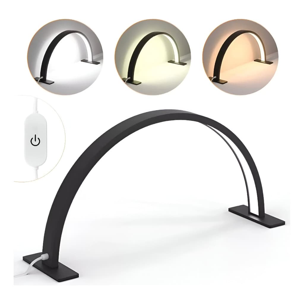 Luminária de led mesa formato de arco 20W 40CM MLG-177