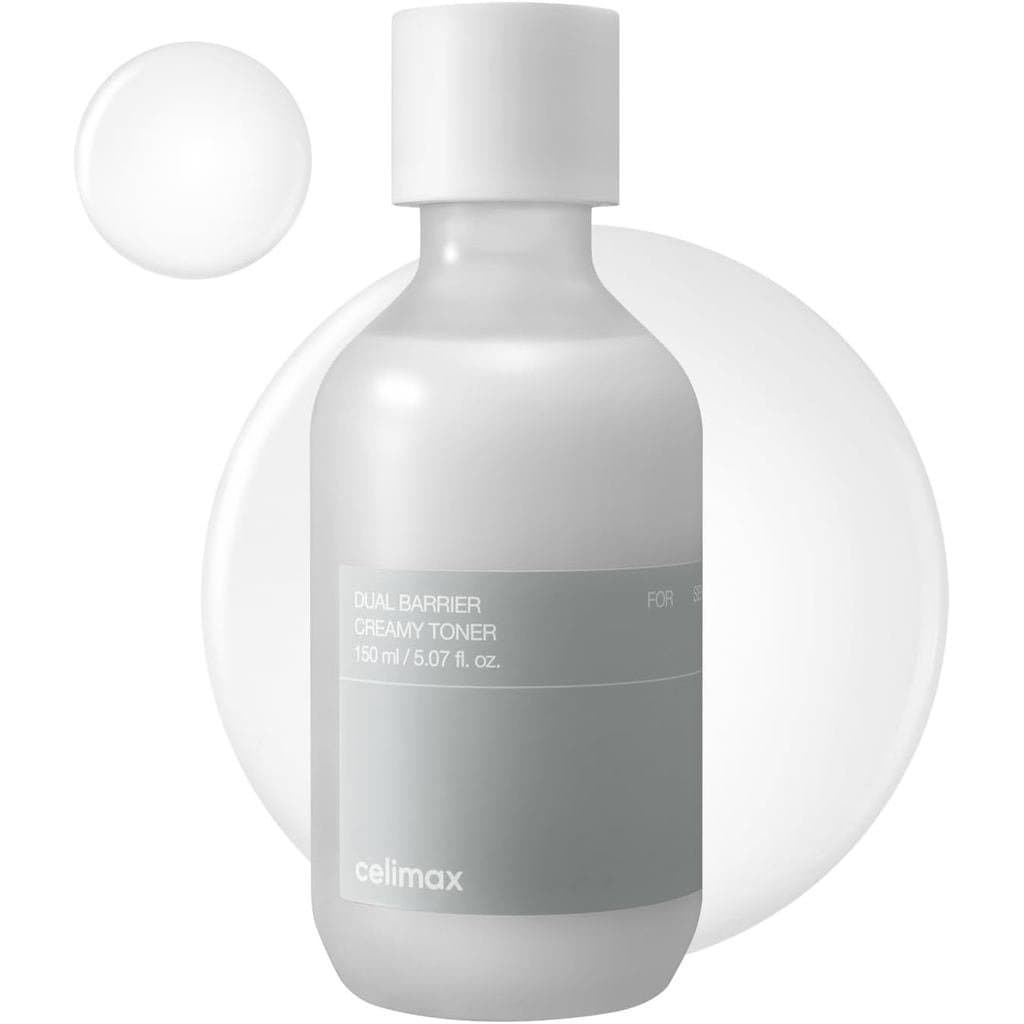 celimax Dual Barrier e Tônico |   Com Ceramidas, Peptídeos, Sem Óleo e Álcool, Adstringente Facial, Hidratante, Calmante