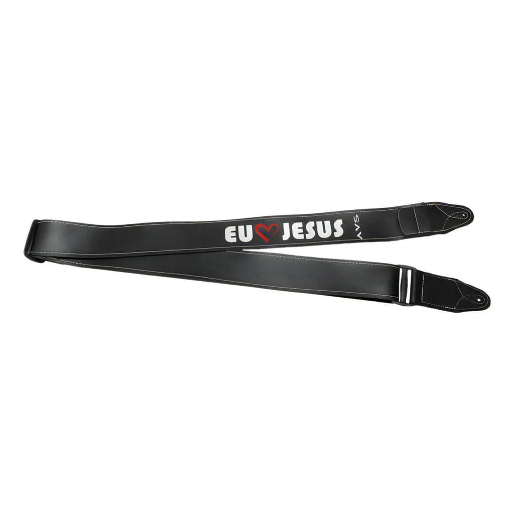Correia Sintetica Avs 5cm - S Gospel Eu Amo Jesus Cs015
