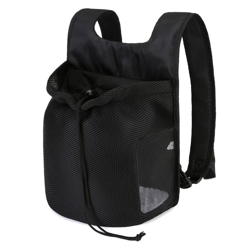 Novo estilo saco para animais de estimação cão gato mochila médio pequeno pet mochila passeio portátil malha respirável