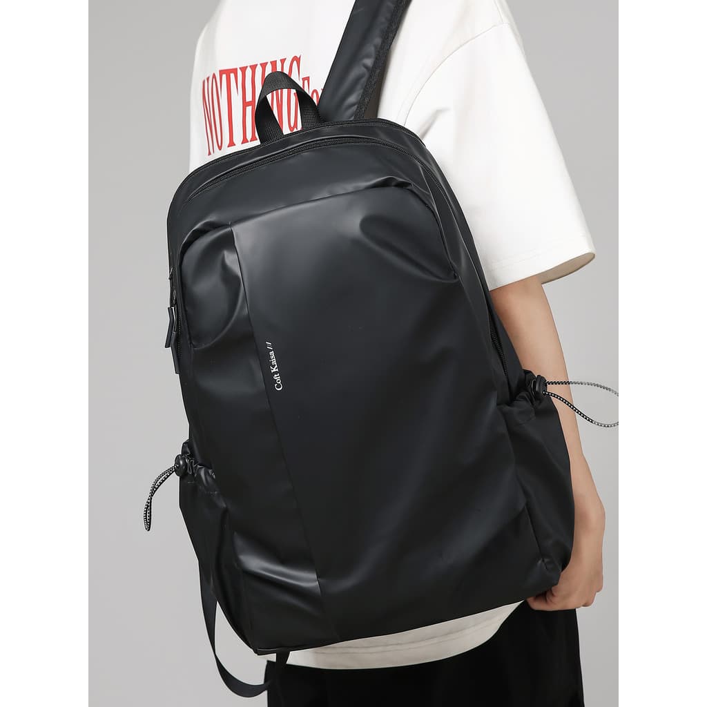 Mochila masculina forte durável estudantes universitários estudantes do ensino médio mochila multicamadas de grande capa