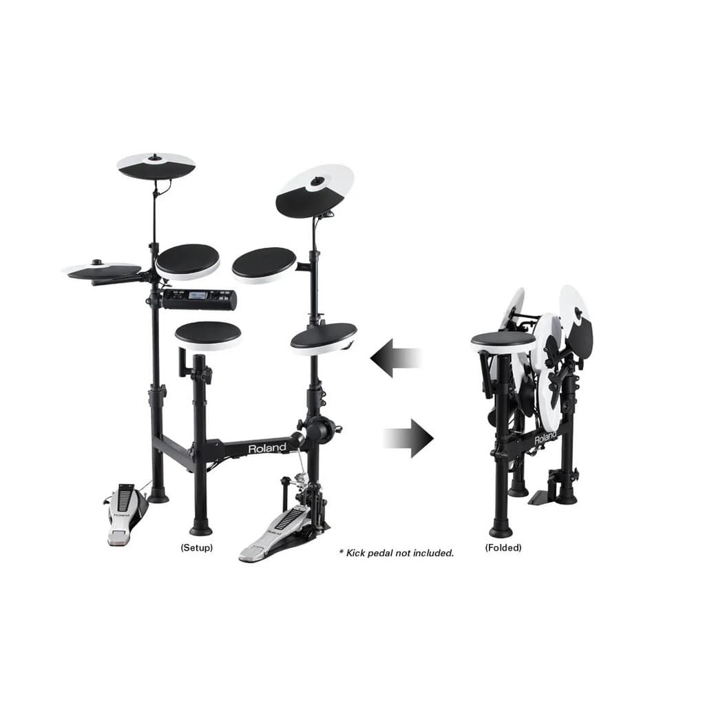 Bateria Eletrônica Roland TD4KP PortA 5Pcs c/Bag CBTDP