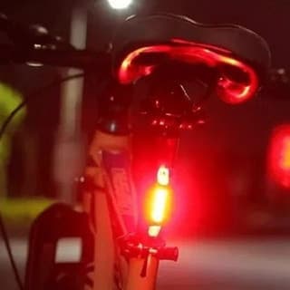 Luz De Alerta Para Bicicleta Recarregável Luatek Lk-026