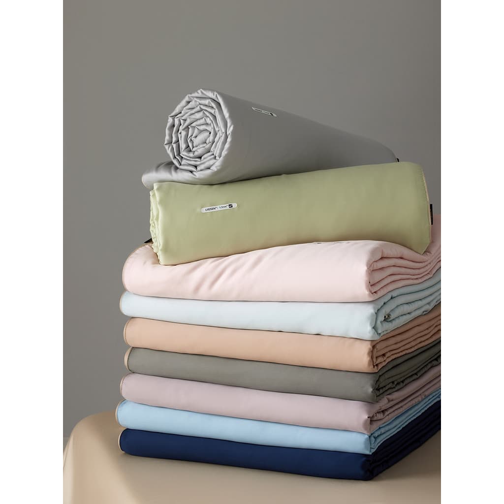 Colcha de verão 60 peças Lenzing Tencel Summer Cool Quilt Lyocell Ice Silk Ar condicionado Colcha lavável à máquina Colc