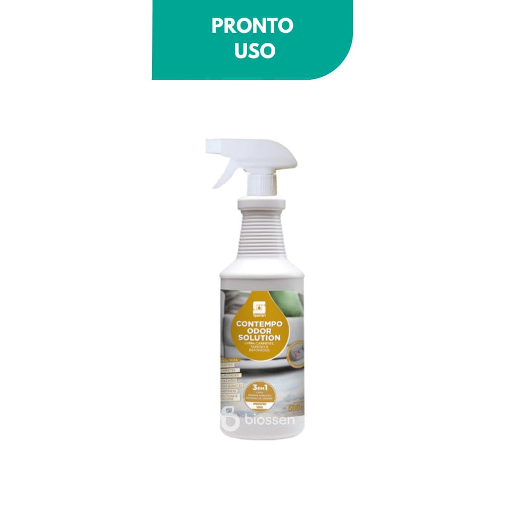 Limpador Alvejante Contempo Odor Solution 500mL com Pulverizador - Limpeza Profunda e Neutralização de Odores