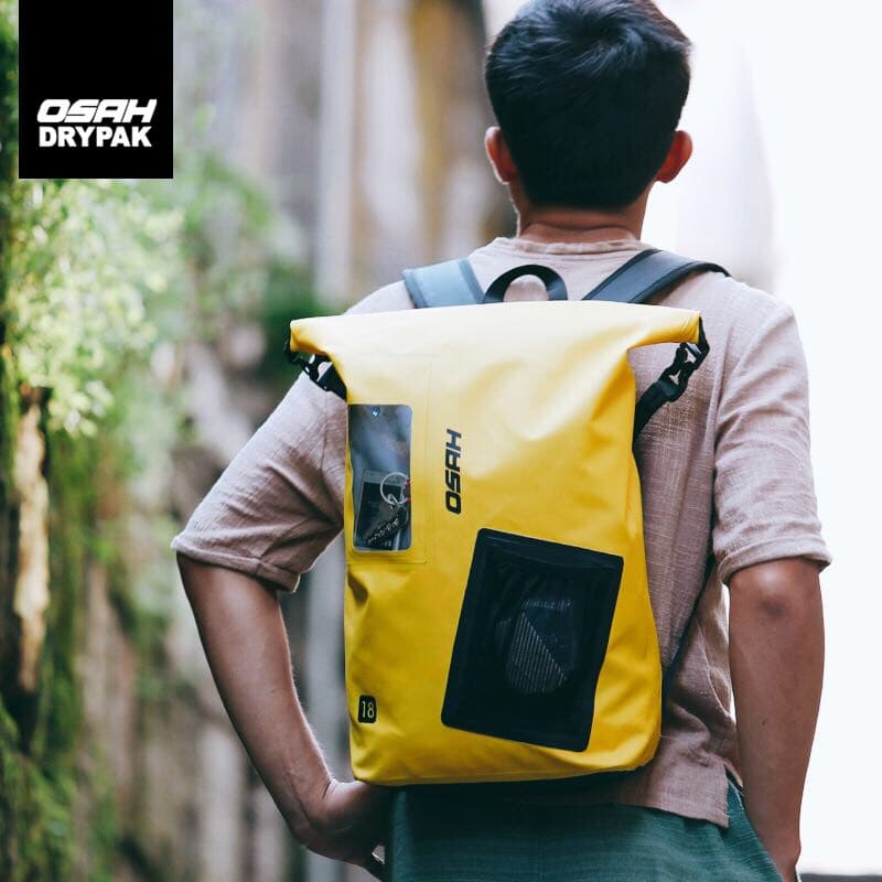 OSAH mochila impermeável para caminhadas ao ar livre, masculina, leve, caminhada, esportes, homens, mulheres, grande cap