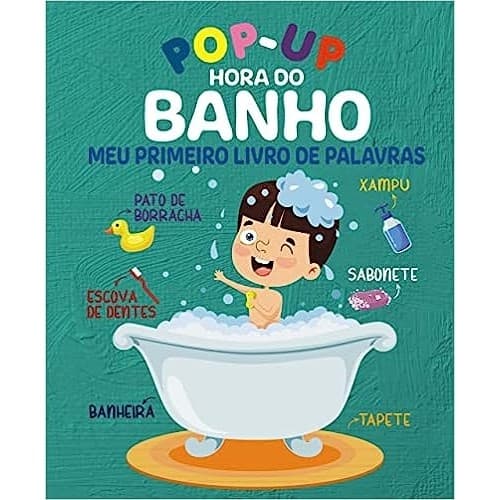 Hora do Banho Meu Primeiro Livro de Palavras - Pop-Up autor Editora OnLine