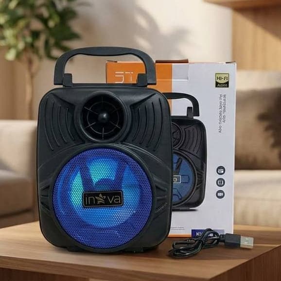 Caixa De Som Portátil Bluetooth Inova