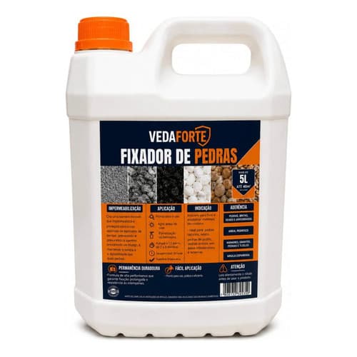 Fixador De Pedras 5l Alta Performance Com Nanotecnologia Vedaforte