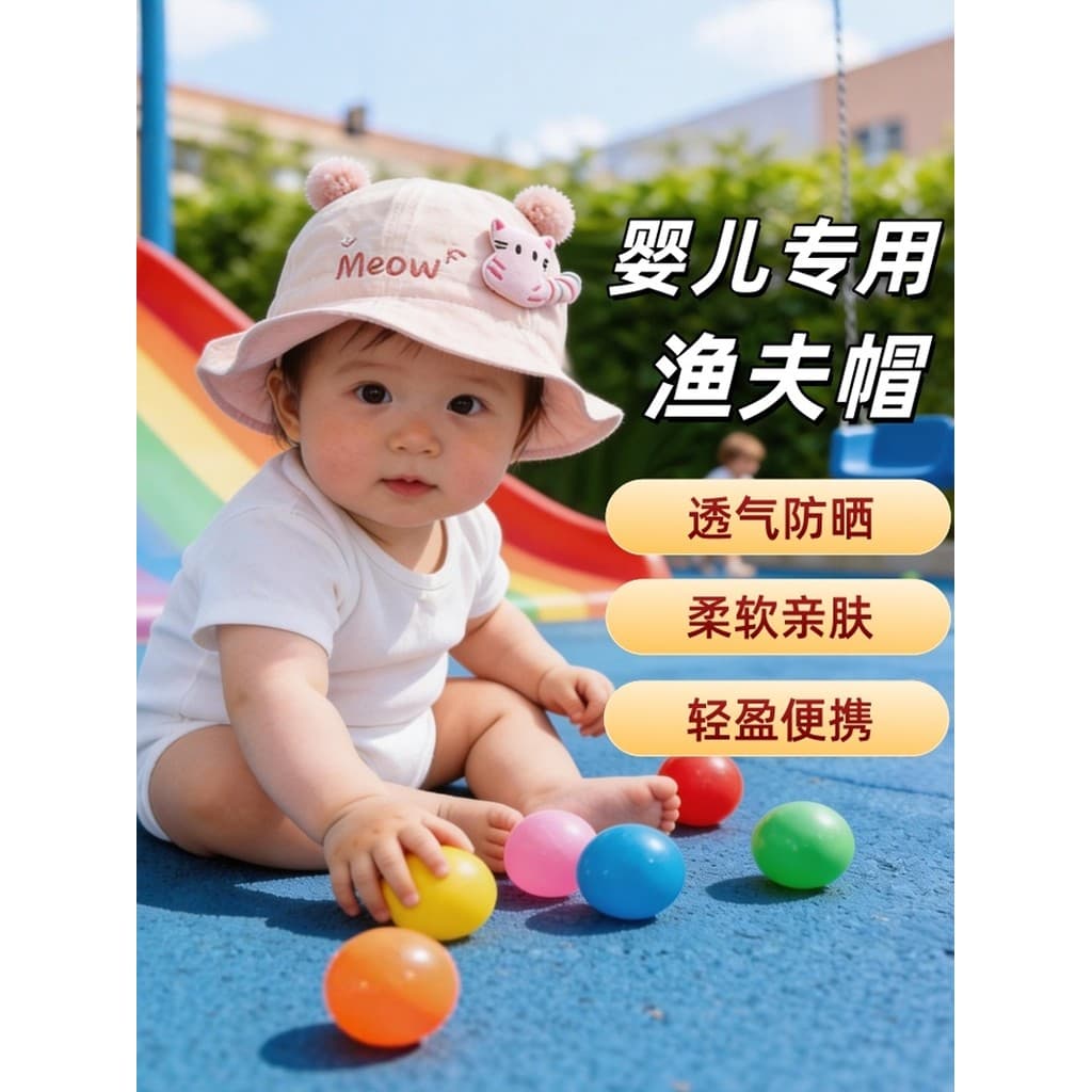 Chapéu de bebê primavera outono verão ajustável bebê menina balde chapéu criança bonito Super bonito menino legal chapéu